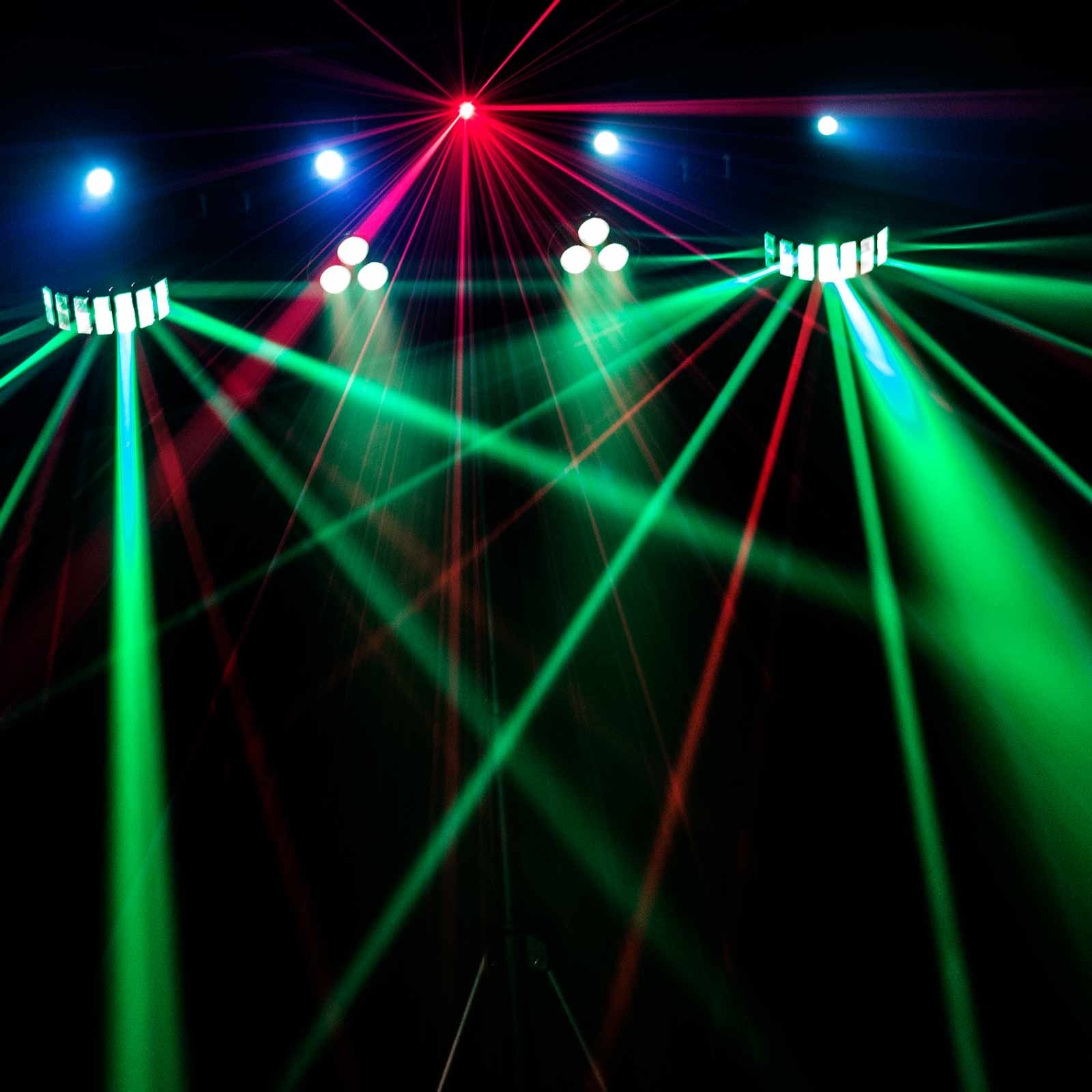 Chauvet Gig Bar Move Moving Head Derby Wash Strobe Laser Lights+