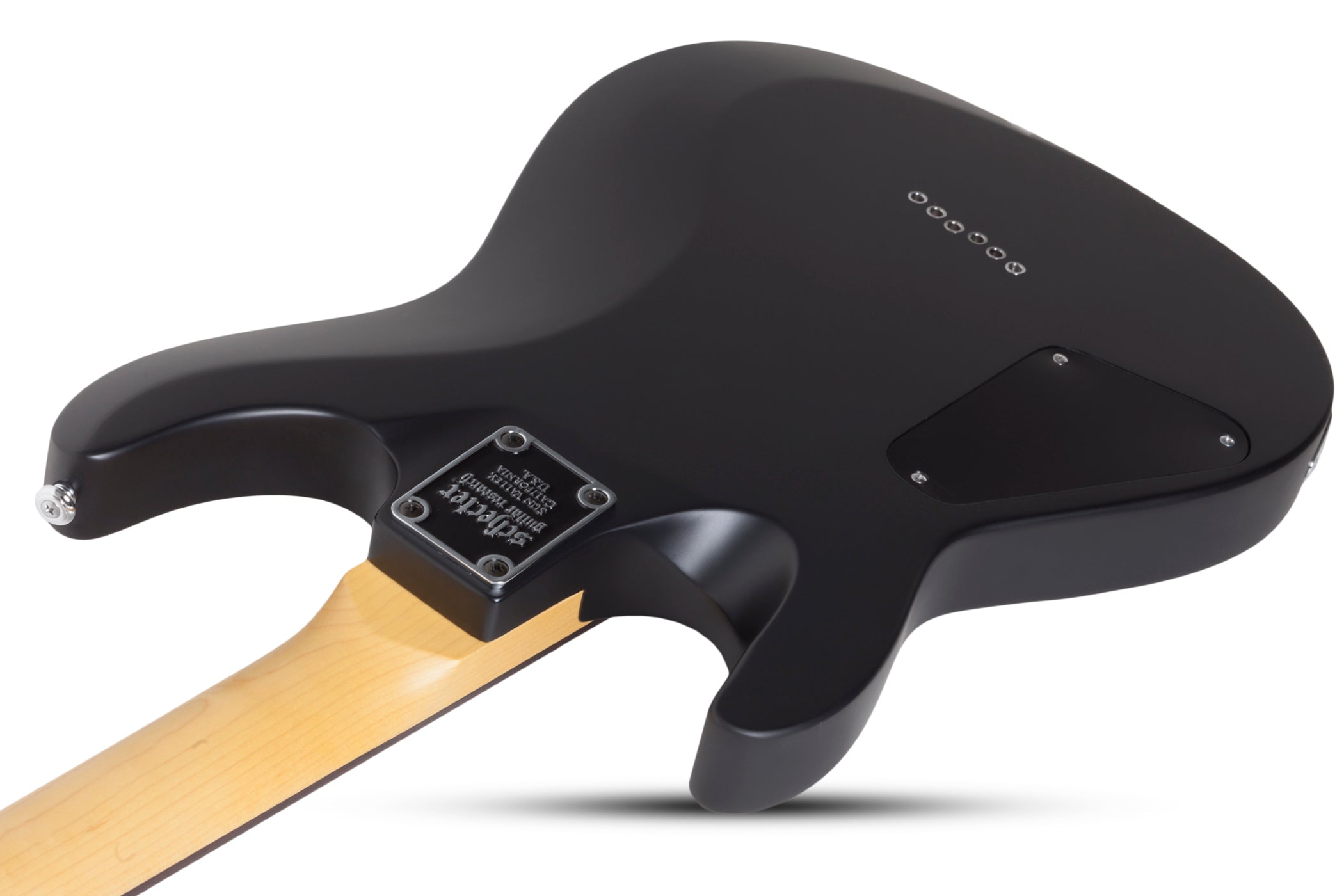 Schecter C-6-DELUXE-SBK Satin Black 430-SHC