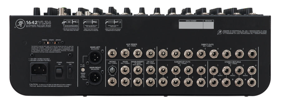 Mackie VLZ4 Series 1642VLZ4 16-Channel, 4-Bus Compact Mixer