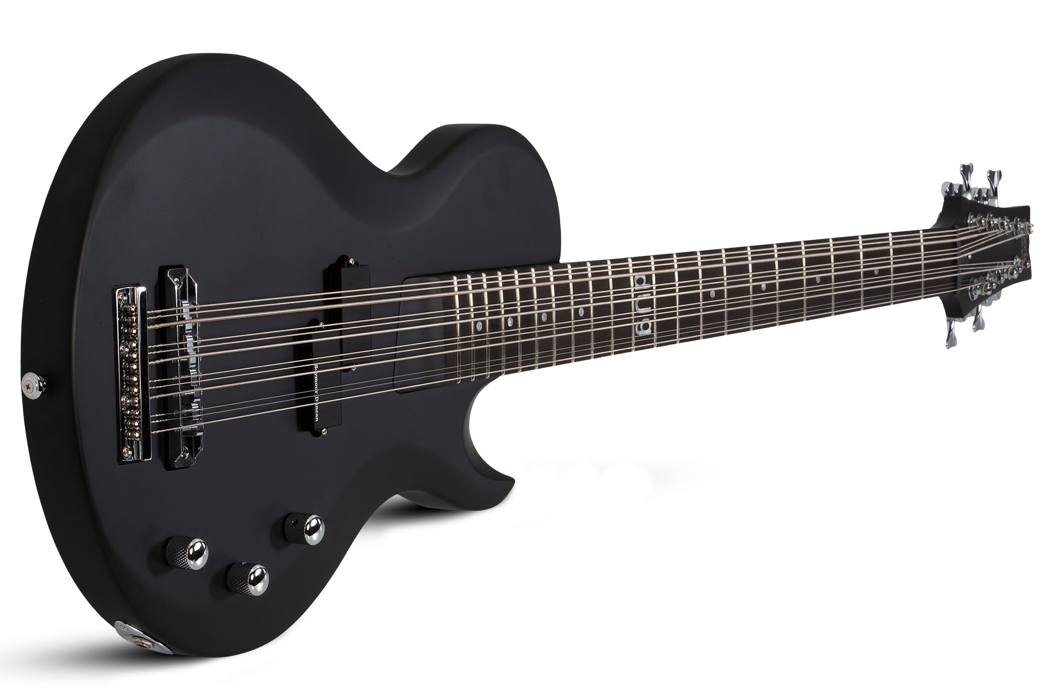 Schecter Dug Pinnick Dp-12 Electric Bass, Satin Black 459-SHC