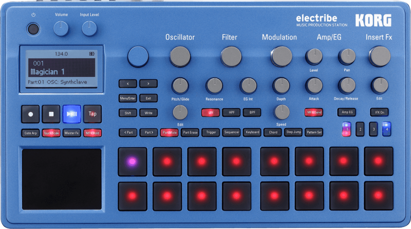 Korg Music Production Station with KingKorg synth engine ELECTRIBE2BL - L.A. Music - Canada's Favourite Music Store!