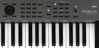Korg 4Gb Kronos Based 61-Key Workstation,Color Touchview Usb KROME61EX