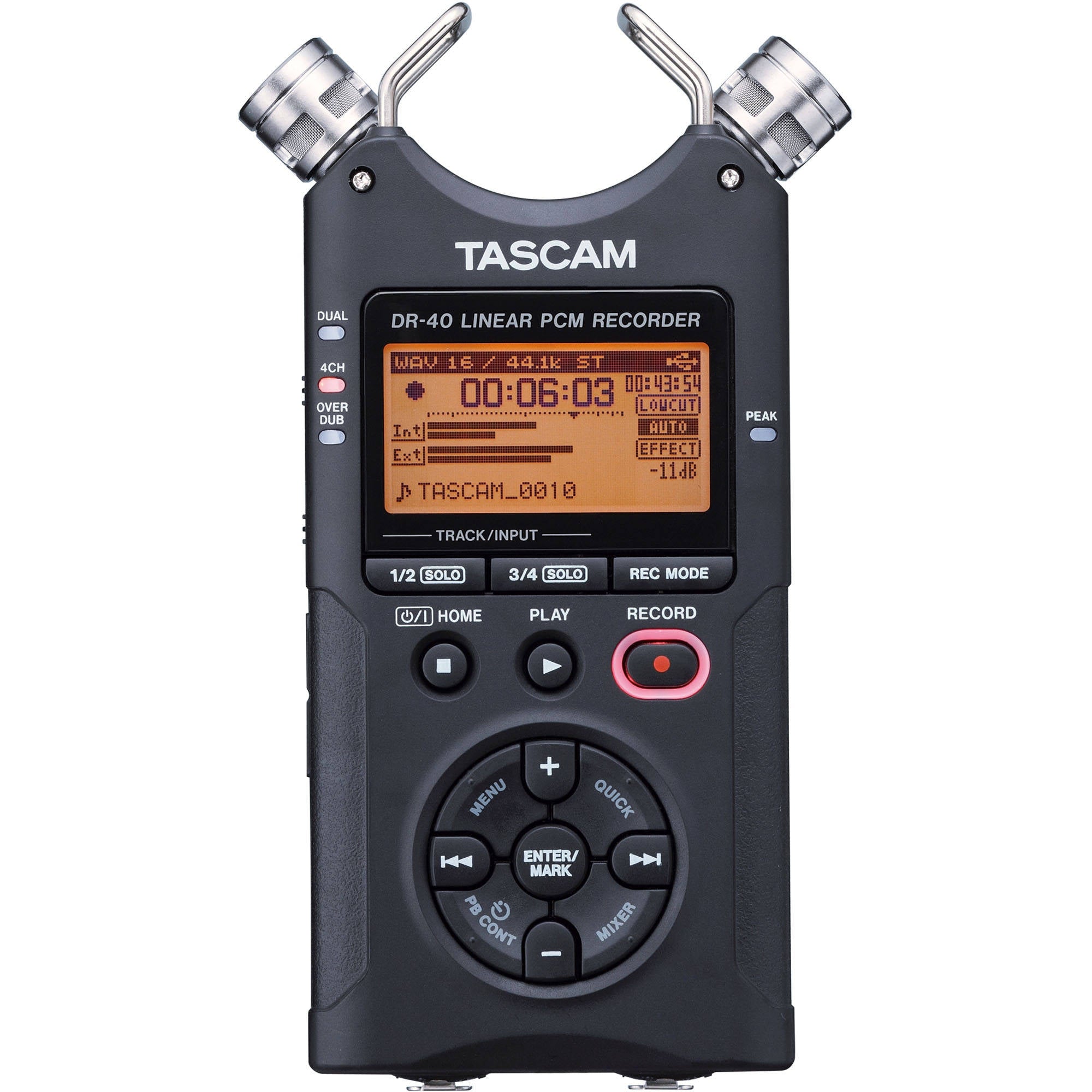 TASCAM DR-40 HANDHELD 4-TRACK RECORDER