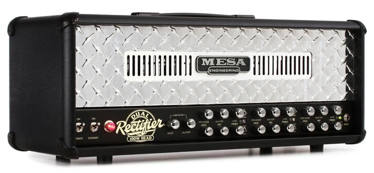 Mesa Boogie - Dual Rec 100 Head 3 Channel with Diamond Plate