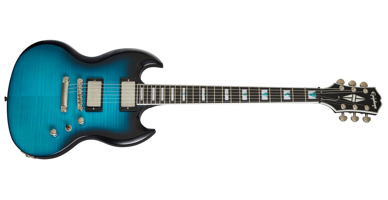 Epiphone Prophecy Collection SG in Blue Tiger Gloss EISYOTANH