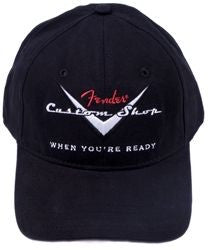 Fender Custom Shop Stretch Cap, Black,9106011506 - L.A. Music - Canada's Favourite Music Store!