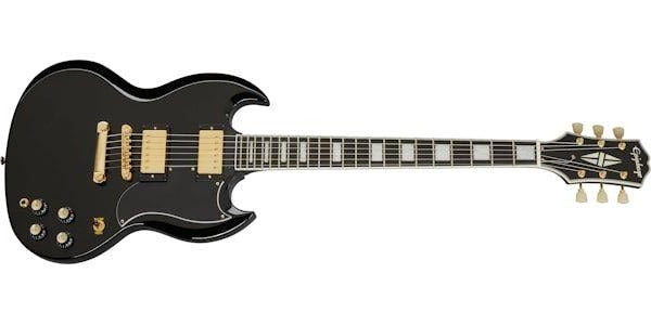 Epiphone Inspired by Gibson – Original Collection Epi SG Custom – Ebony EISCEBGH