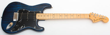 Fender Limited Edition Sandblasted Stratocaster with Ash Body, Maple Fingerboard, Sapphire Blue Transparent 170173327 - L.A. Music - Canada's Favourite Music Store!