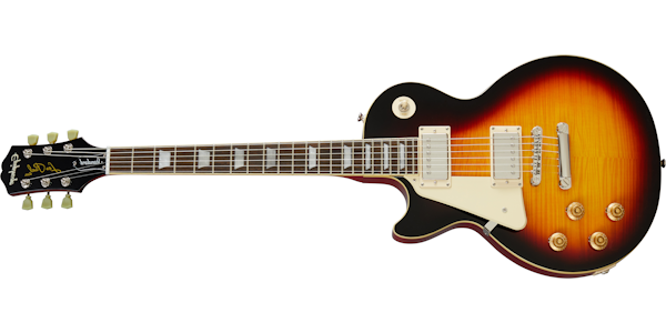 Epiphone Les Paul Standard 50s Left Handed - Vintage Sunburst EILS5VSNHLH SERIAL NUMBER 21081522191 - 8.8 LBS