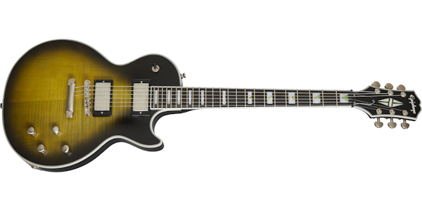 Epiphone Prophecy Collection Les Paul in Olive Tiger Gloss EILYOTANH