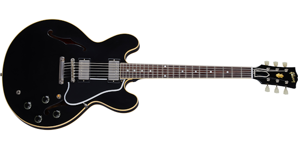 Gibson Custom Shop Murphy Lab 1959 ES-335 Ebony Ultra Light Aged - Ebony ESDT59ULEBNH