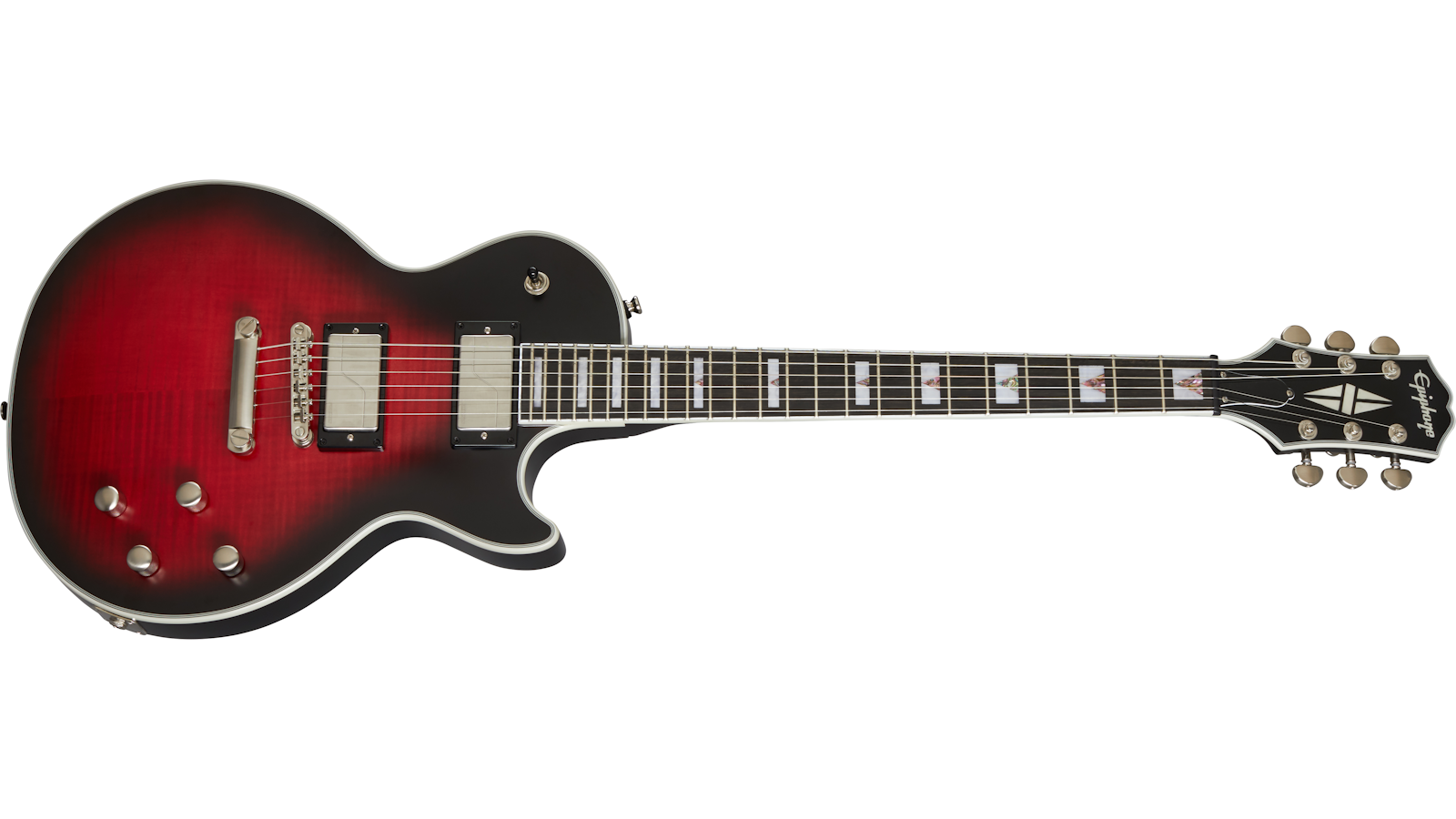 Epiphone Prophecy Collection Les Paul in Red Tiger Gloss EILYRTANH