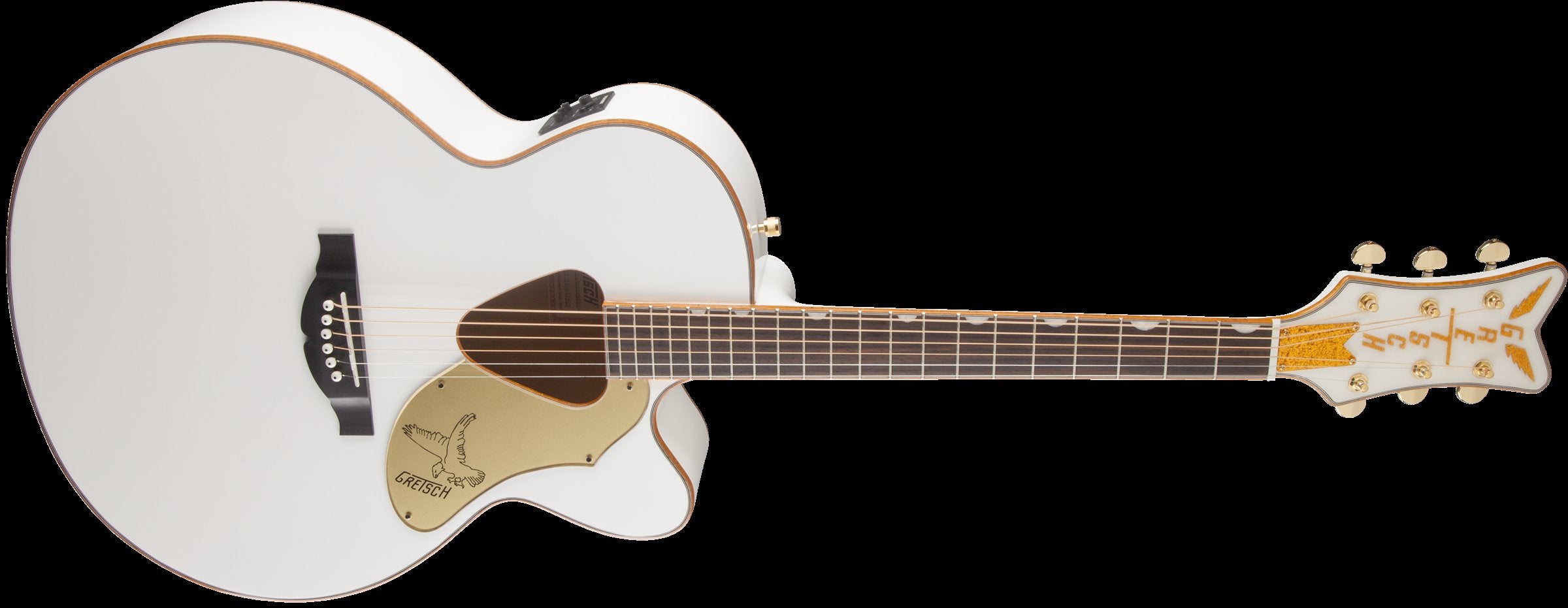Gretsch G5022CWFE Rancher Falcon Jumbo, Electric, White