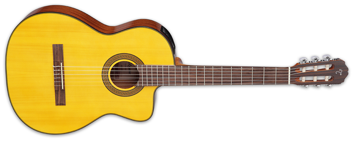 Takamine G Series Acoustic-Electric Classical Cutaway Guitar Natural GC3CE-NAT