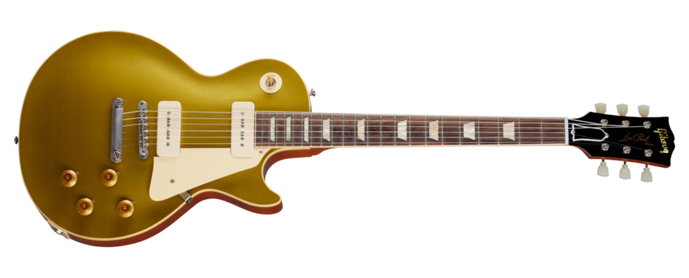 Gibson Custom Shop Murphy Lab Ultra Light Aged 56 Les Paul Double Gold Top LPR56ULDGNH