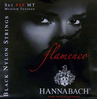 Hannabach 828MT Flamenco High Tension Black Nylon Guitar strings