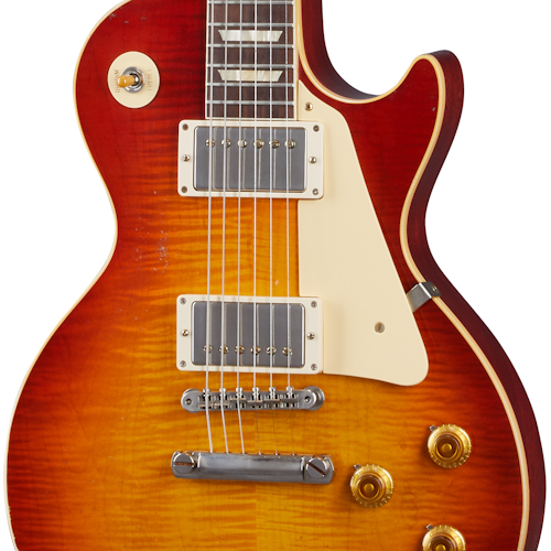 Gibson Custom Shop Murphy Lab 1959 Les Paul Standard Cherry Tea Burst Light Aged - Cherry Tea Burst LPR59LACTNH