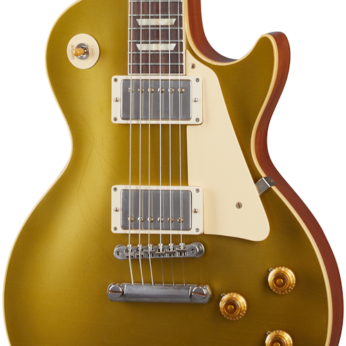 Gibson Custom Shop Murphy Lab 1957 Les Paul Goldtop Ultra Light Aged - Double Gold LPR57ULDGNH