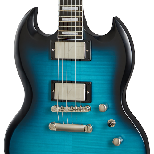 Epiphone Prophecy Collection SG in Blue Tiger Gloss EISYOTANH