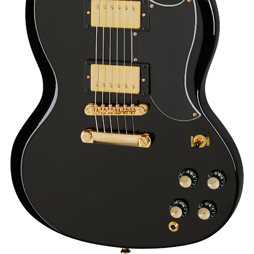 Epiphone Inspired by Gibson – Original Collection Epi SG Custom – Ebony EISCEBGH