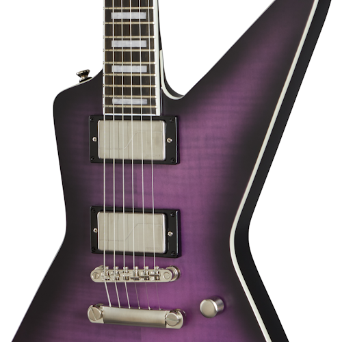 Epiphone Prophecy Collection Extura in Purple Tiger Gloss EIXYPTANH