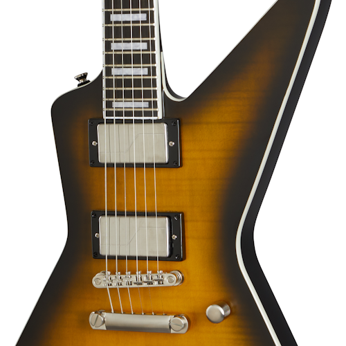 Epiphone Prophecy Collection Extura in Yellow Tiger Gloss EIXYYTANH
