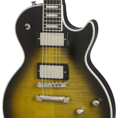 Epiphone Prophecy Collection Les Paul in Olive Tiger Gloss EILYOTANH