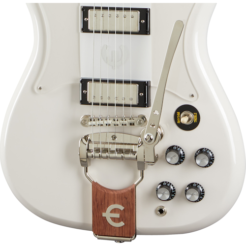 Epiphone Original Collection Royals Series Crestwood Custom Polaris White EOCCPWNH