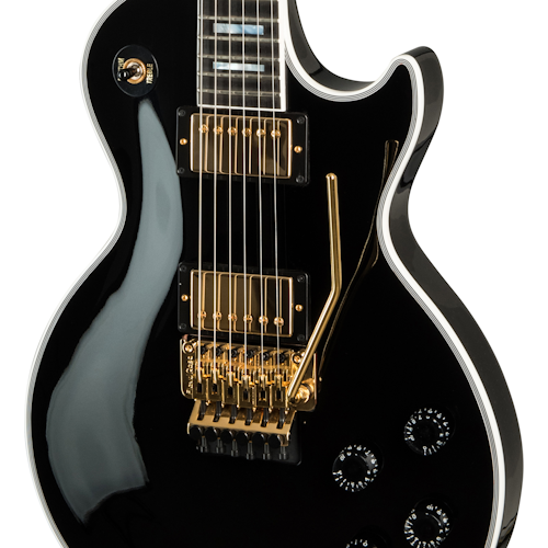 Gibson USA Les Paul Axcess Custom w/ Ebony Fingerboard Floyd Rose Gloss Ebony LPXCEEBGF
