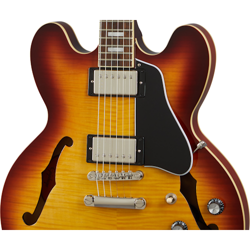 Epiphone Inspired by Gibson ES 335 Figured Raspberry Teaburst