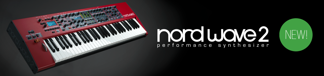 Nord 4 independent synthesizers in one - The Nord Wave 2 NORDWAVE2