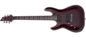 Schecter Hellraiser Series HR-C-1-LH-BCH Black Cherry Guitar with EMG 81TW/89 Pickups SCH-1795