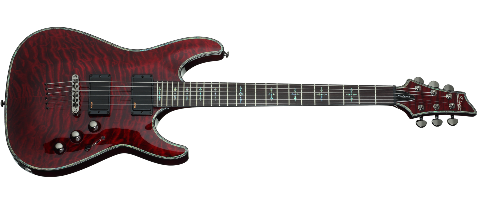 Schecter Hellraiser Series C-1-HR-BCH Black Cherry Guitar