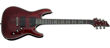 Schecter Hellraiser Series C-1-HR-BCH Black Cherry Guitar with EMG 81TW/89 Pickups SCH-1788