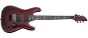 Schecter Hellraiser Series HR-C-1-FR-BCH Black  Cherry Guitar with Floyd Rose & EMG 81TW/89 SCH-1794