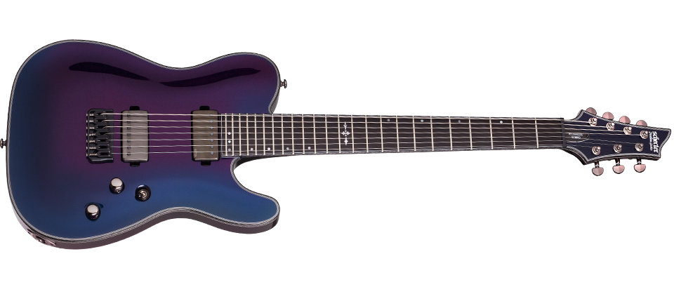Schecter hellraiser hybrid pt cheap ultraviolet
