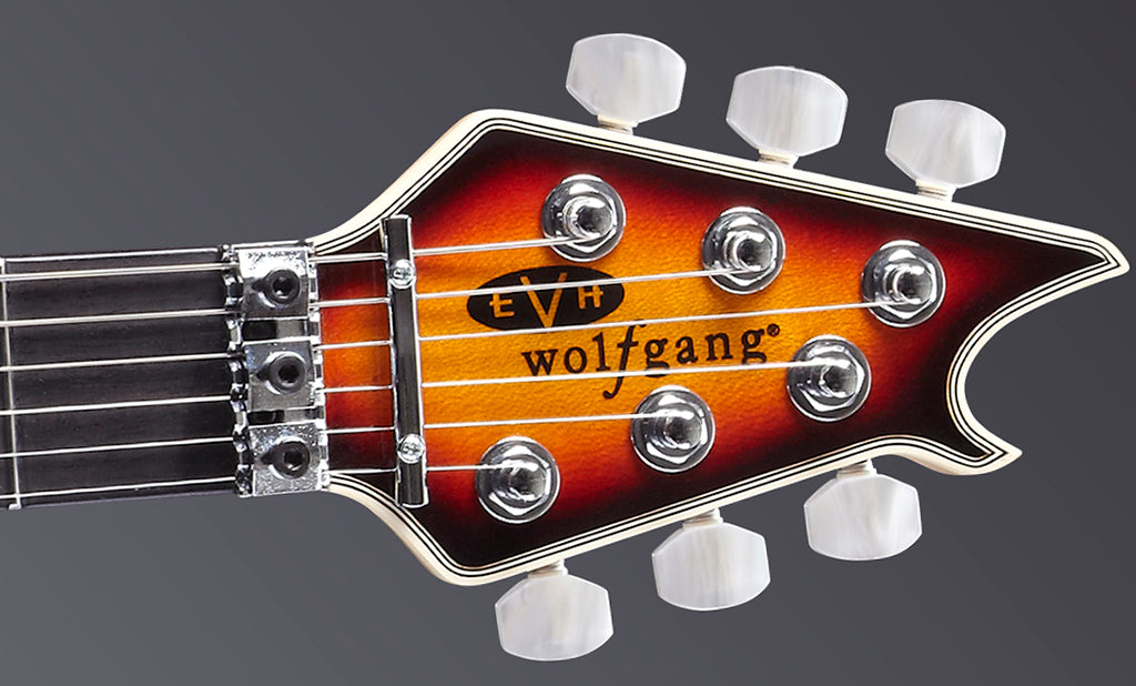 EVH Wolfgang USA Ebony Fingerboard 5A Flame Top 3 Tone Burst 5107920820