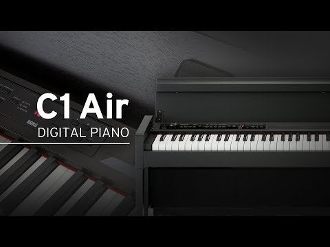 Korg C1 AIR 88 Key RH3 Concert Piano w/ Bluetooth Black - L.A. Music - Canada's Favourite Music Store!