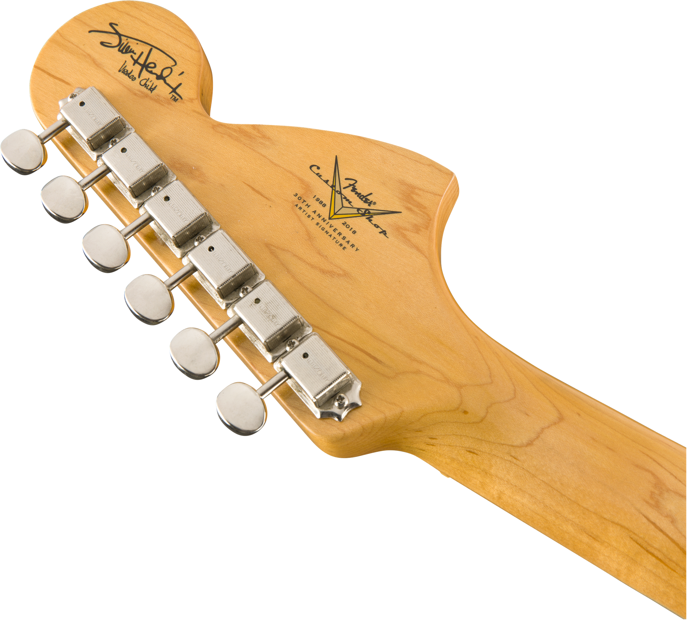 FENDER Jimi Hendrix Custom Shop Voodoo Child Strat - Journeyman Relic Olympic White 1510682805