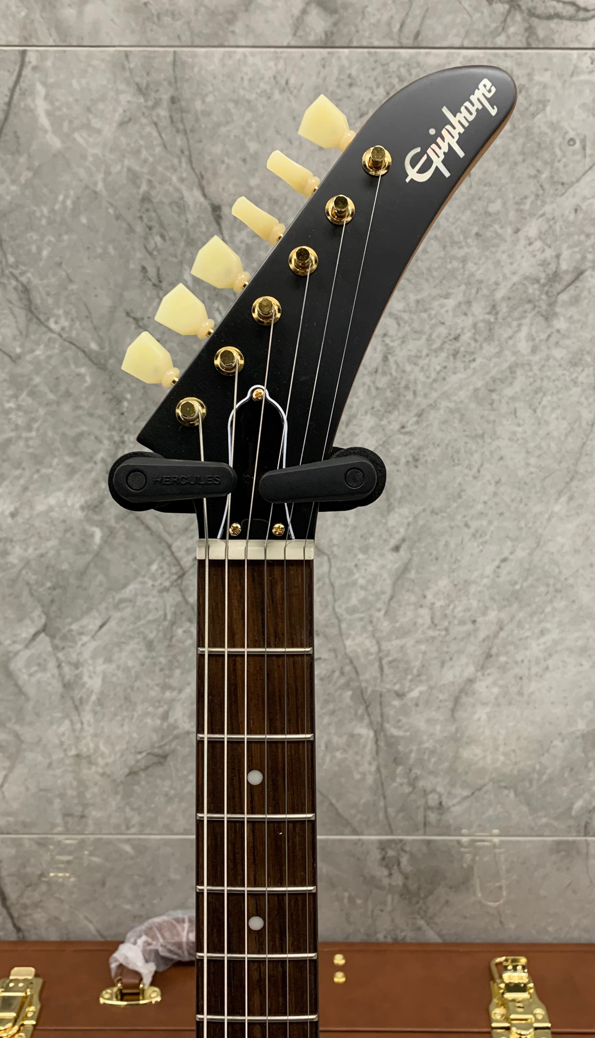 Epiphone Inspired by Gibson Custom Shop 1958 Korina Explorer IGCKEXWANAGH AGED SEMI GLOSS FINISH