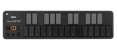 Korg Black Slimline 25-Key Velocity-Sensitive"USB Controller NANOKEY2-BK - L.A. Music - Canada's Favourite Music Store!