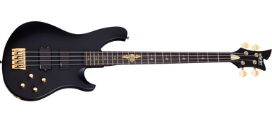 Schecter JOHNNY CHRIST 4 SBK Satin Black 4 String Bass with EMG Active MMCS/81 SCH-213