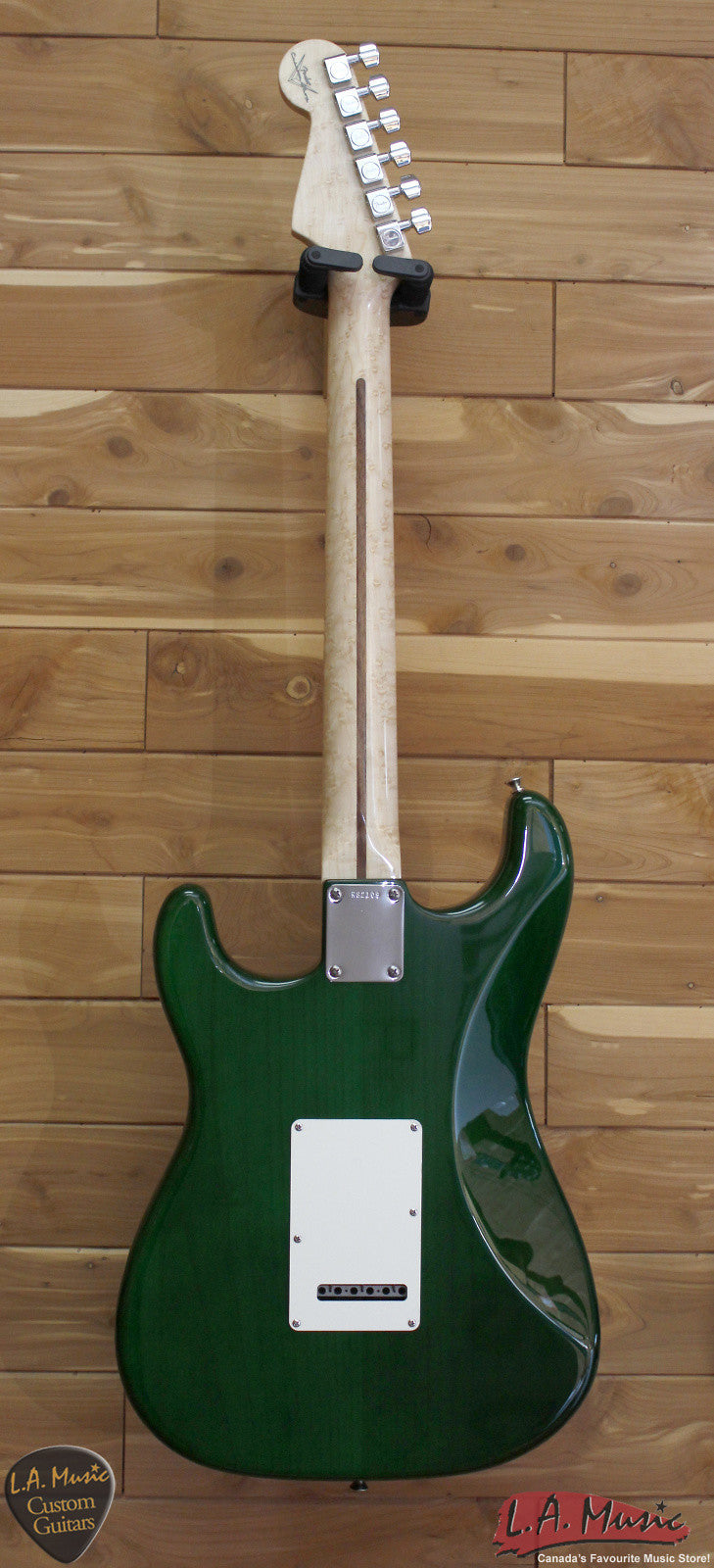 Fender Custom Shop Custom Deluxe AAA Figured Stratocaster Emerald Green - 9231006231 - SN - R82109 - L.A. Music - Canada's Favourite Music Store!