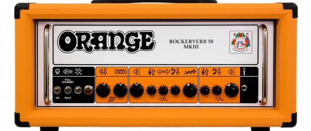 Orange Amplifiers Rockerverb MK III 50 Watt Head RK50H MKIII  RK50H-MK3