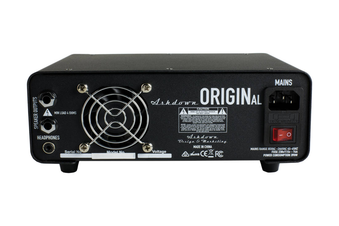 Ashdown Engineering OriginAL HD-1 300W Mini Bass Head ORIG-HD1-300