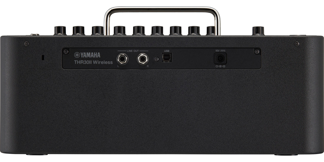 Yamaha THR30II Wireless 30 Watt Desktop Modeling Amp with Bluetooth and  Wireless Receiver - Black