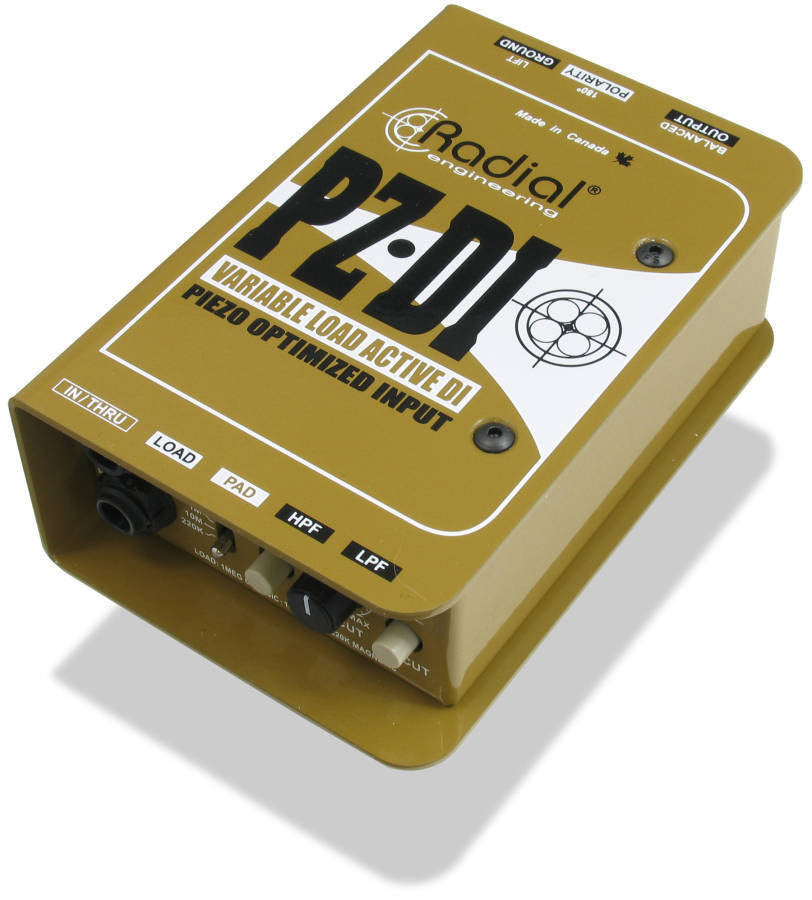 Radial PZ-DI Orchestral Acoustic DI Box
