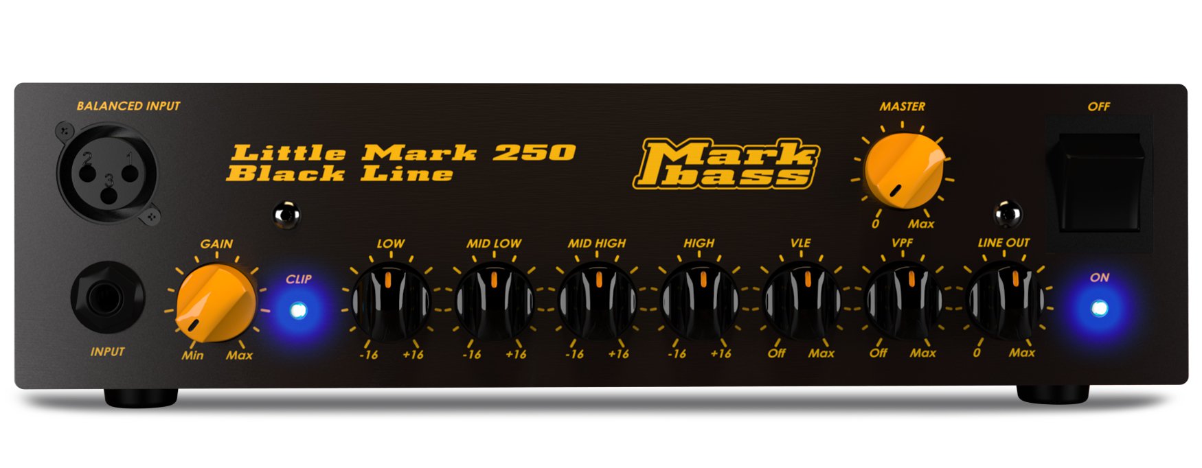 Markbass LITTLEMARK250-BLACKLINE 250 watt solid state bass