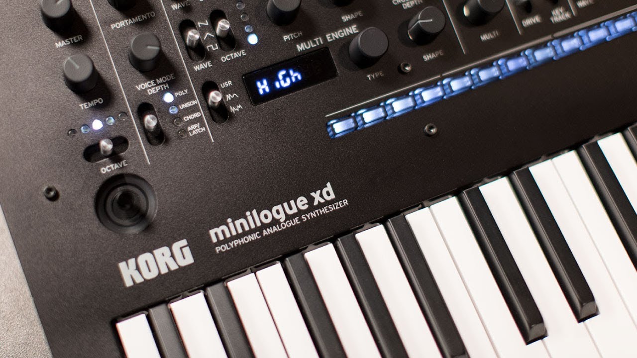Korg Mini Analog Synth With Prologue Monologue Added Features MINILOGUEXD
