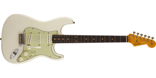 Fender Custom Shop Limited Edition 62/63 Stratocaster Journeyman Relic Rosewood Fingerboard - Aged Olympic White 9231012527